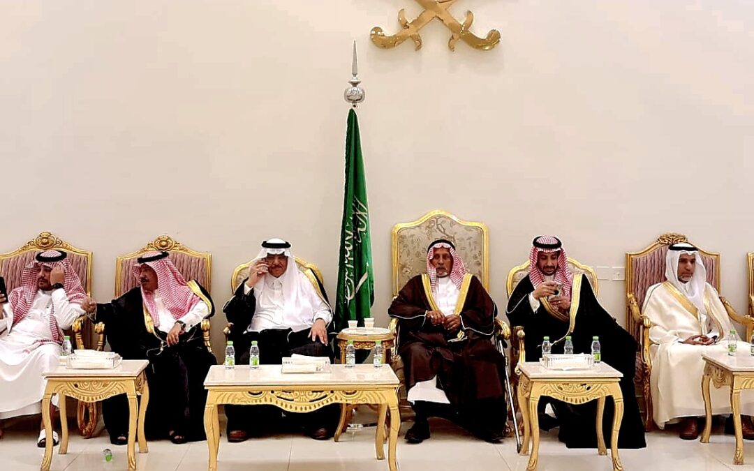 الاستاذ عبدالله بن بسان الزهراني يحتفل بزواج حفيدته في الرياض