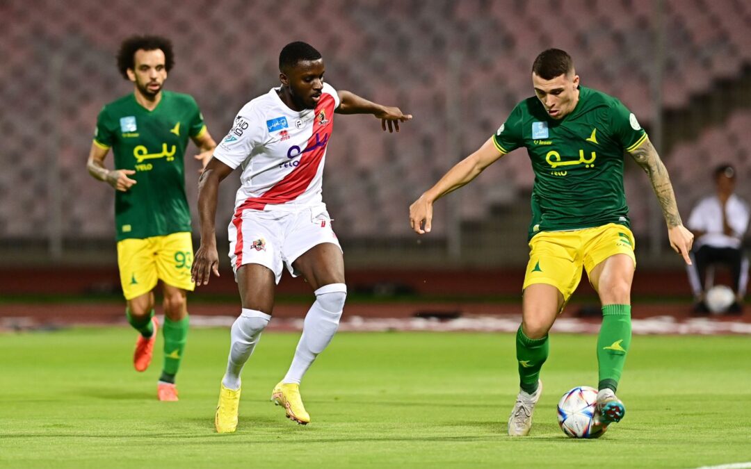 الخليج يضرب الوحدة برباعية لهدف دوري روشن 