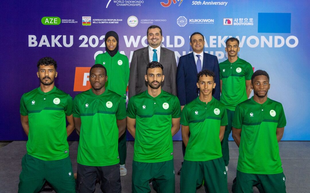 بن جلوي يشهد حفل افتتاح تايكوندو العالم بحضور الرئيس الاذربيجاني اليوم