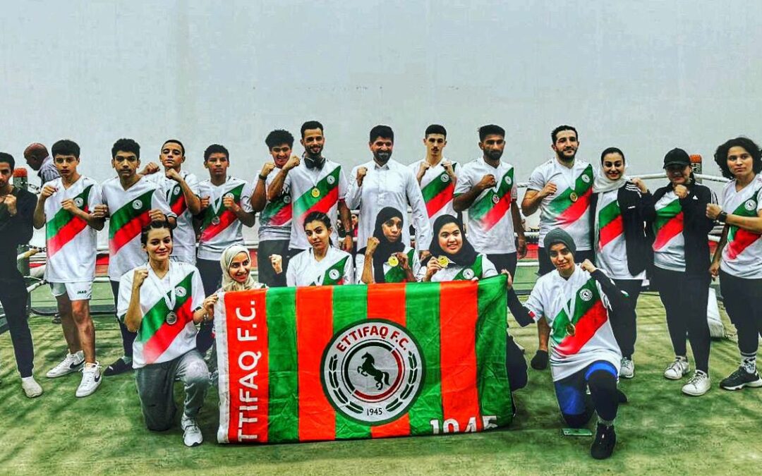 ٧ ذهبيات و٤ فضيات و٣ برونزيات حصيلة ملاكمة الاتفاق في بطولة المملكة