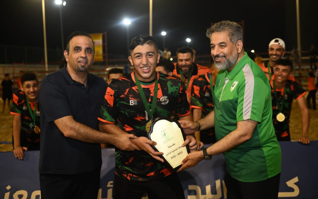 النور يحقق شاطئية اليد للناشئين للمرة الثانية على التوالي