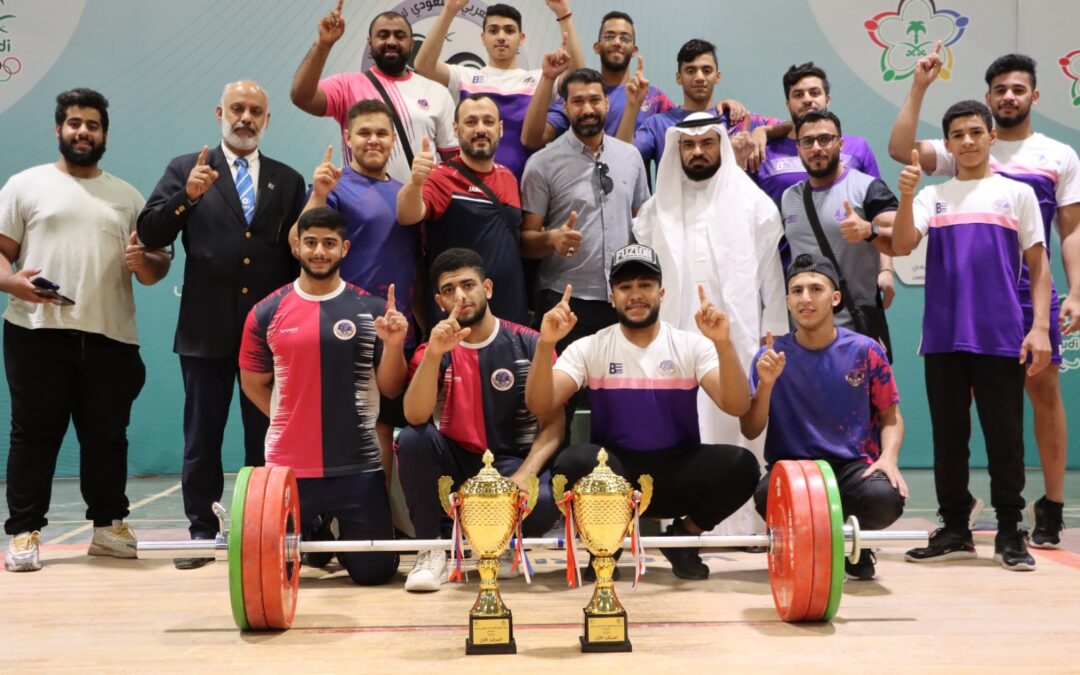 رباعو الهدى يخطفون كأسي بطولة المملكة للأندية لفئتي الناشئين والشباب لرفع الأثقال