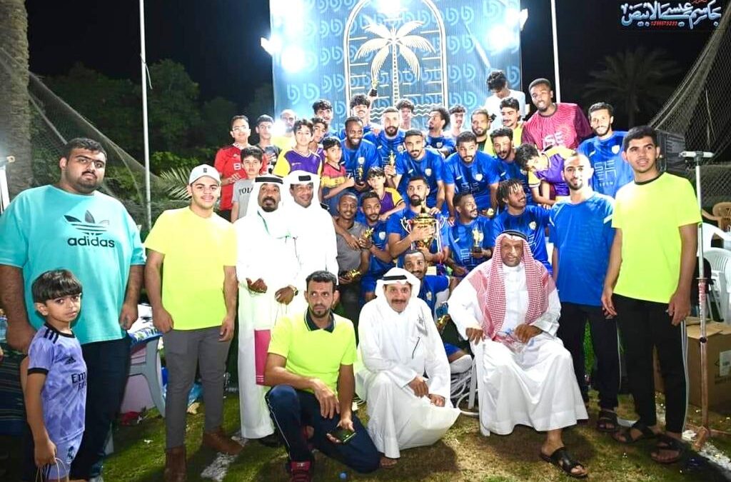 بالصور :فريق تشالنج بطل النسخة السادسة لدورة النخيل بالربيعية وعميد الزهور وصيفاً له