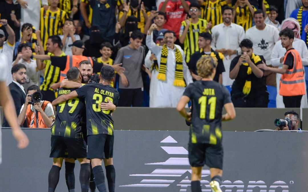 بتوقيع  الفرنسي كريم بنزيما .. الاتحاد السعودي أول المتأهلين إلى الدور ربع النهائي