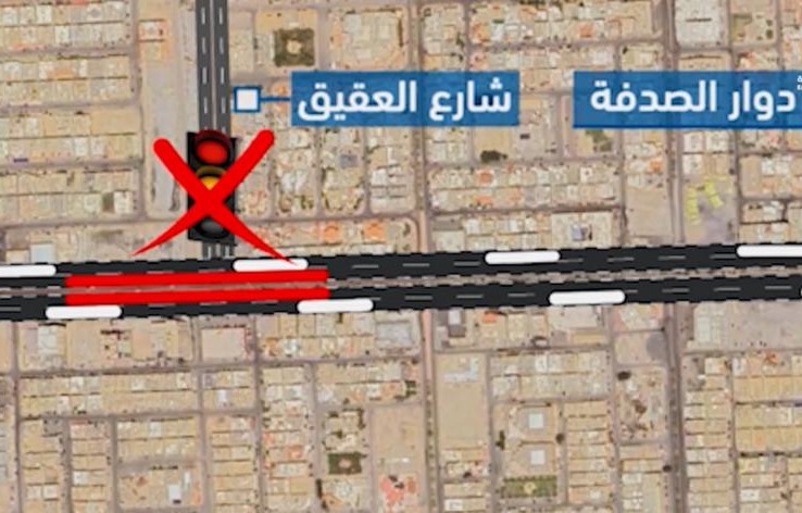 أمانة الشرقية: استمرار أعمال التطوير في طريق الخليج امتداد ميدان الصدفة الى ميدان الأشرعة لتحسين الحركة المرورية