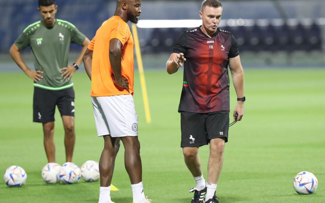 هندرسون وديمبيلي يتدربان بعد وصولهما للدمام .. وفارس الدهناء يستأنف تدريبه ( المغلق ) غدٍ الثلاثاء