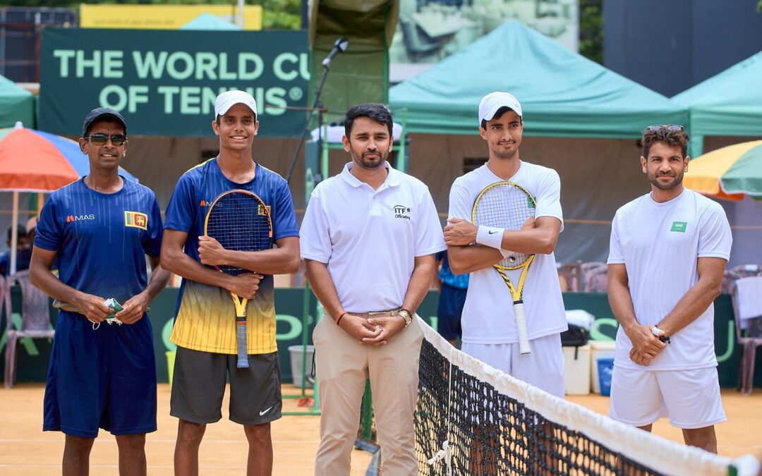 من تصفيات  بطولة كأس ديفيز العالمية .. أخضر التنس الأرضي يفتتح مشواره بالفوز على سريلانكا