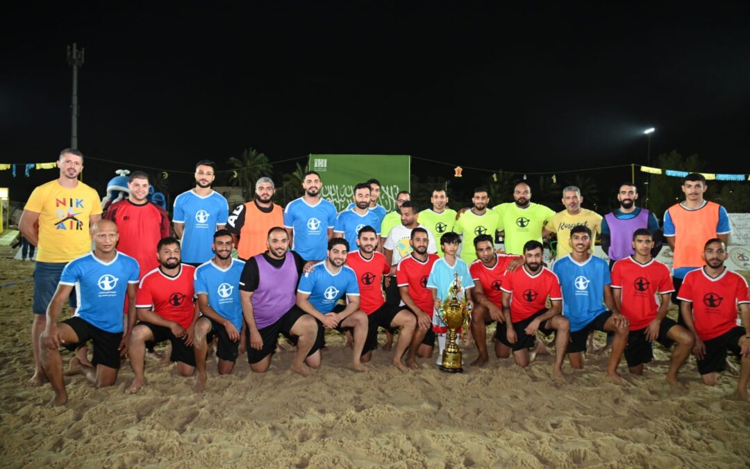 بالصور : قطاف المملكة يخطف أول القاب بطولة الأزهر الشاطئية لكرة اليد