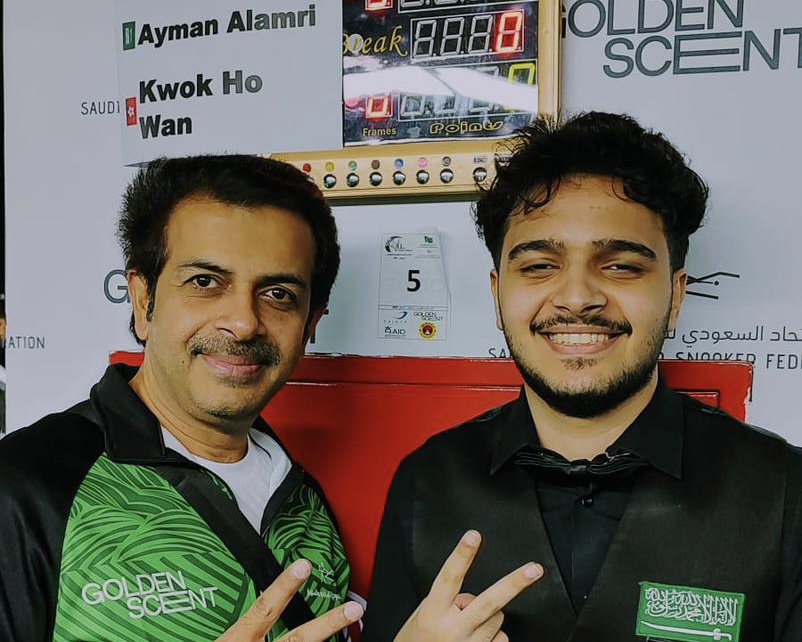 تأهل العمري والصيني إلى دور الـ 24  السعودي فارس ال مدن يتأهل إلى دور الـ 16 في بطولة العالم للسنوكر