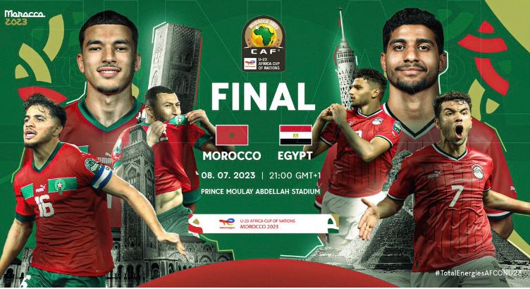 ” مصر الاولمبي ” يواجة أسود المغرب في نهائي أمم افريقيا تحت 23 سنة