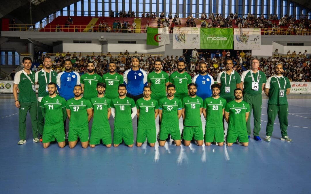 أخضر اليد يتأهل إلى نهائي دورة الألعاب العربية
