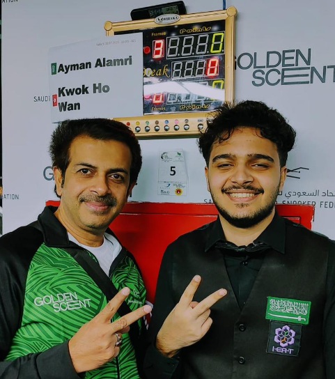 تأهل العمري والصيني إلى دور الـ 24..السعودي فارس ال مدن يتأهل إلى دور الـ 16 في بطولة العالم للسنوكر