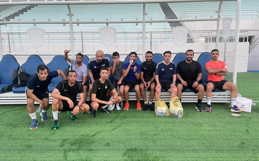 لجنة الحكام الفرعية لكرة القدم بالشرقيه تدشن التمارين الاستعداديه للموسم الرياضي القادم