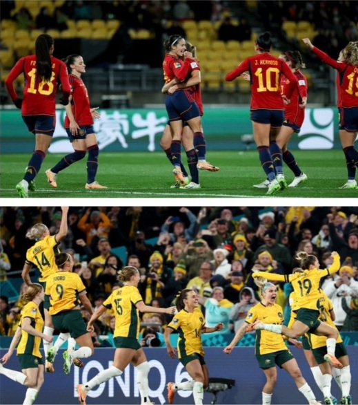 مونديال السيدات : أسبانيا تفوز على كوستريكا في 5 دقائق و أستراليا تهزم آيرلندا بهدف يتيم