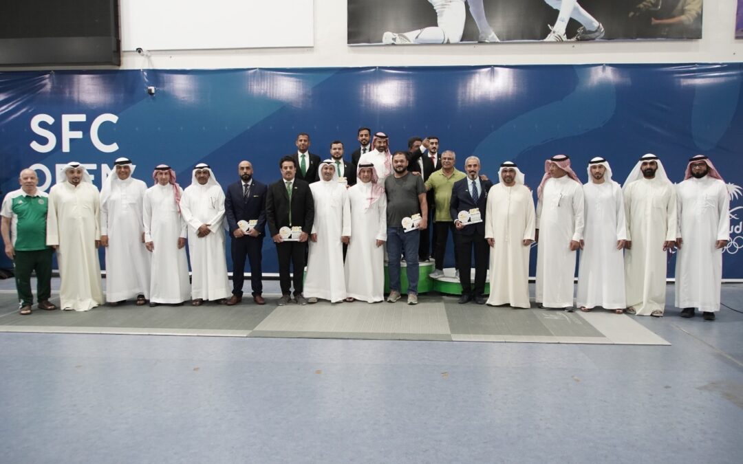 تتويج أبطال المملكة المفتوحة للمبارزة