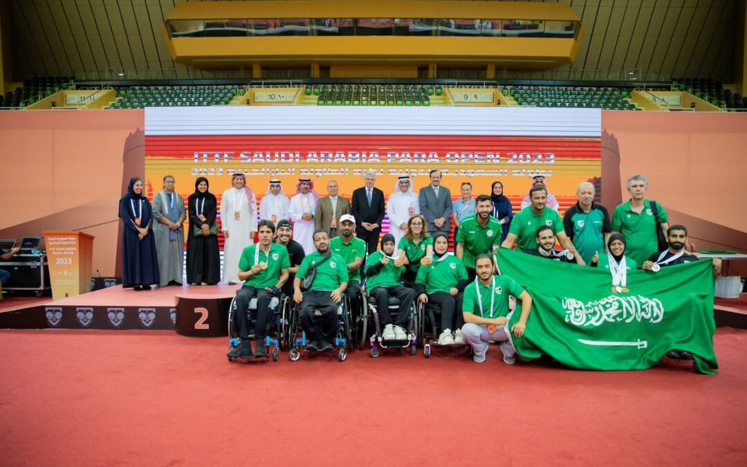 ختام منافسات بطولة السعودية الدولية لكرة الطاولة البارالمبية