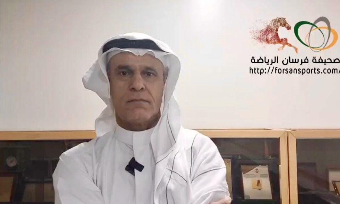 الرئيس الذهبي لنادي مضر سامي اليتيم .. مضر أثبت علو  كعب كرة اليد والنهائي باذن الله سعودي