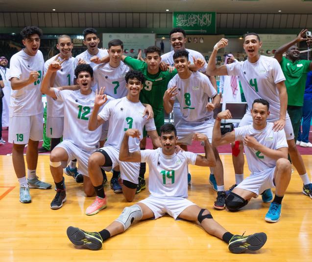 بعد تغلبه على لبنان .. اخضر الطائرة يواجه البحرين في نهائي  كاس غرب اسيا