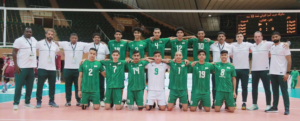 الأخضر في مواجهة سوريا … أربع مواجهات مرتقبة في دور الثمانية لبطولة غرب اسيا للكرة الطائرة