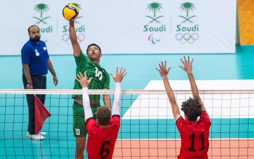 يواجه لبنان .. أخضر الطائرة يحلق إلى الدور النصف النهائي