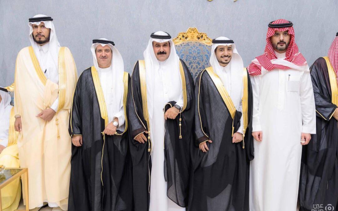 الدكتور محمد الفريدي يحتفل بزواج الدكتور ريان في بريدة