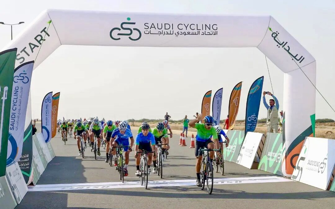 دراجات السلام تشارك في الألعاب السعودية الثانية