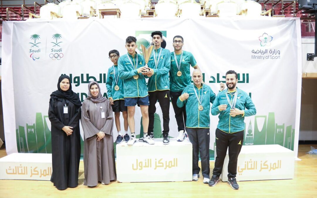 ‏الفتح والاتحاد والخليج أبطالًا لبطولة كأس الاتحاد لكرة الطاولة