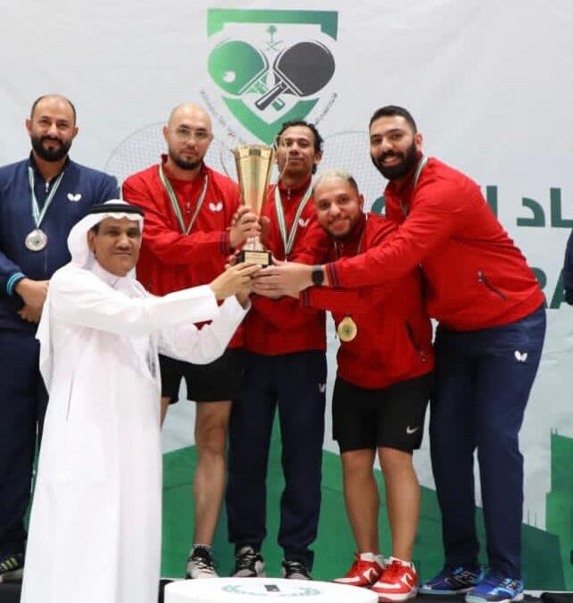 الاتحاد والوحدة أبطالًا لبطولة كأس الاتحاد للدوري الممتاز والاولى لكرة الطاولة