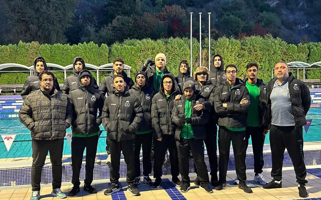 بعثة المنتخب السعودي لكرة الماء تصل إلى الشيك