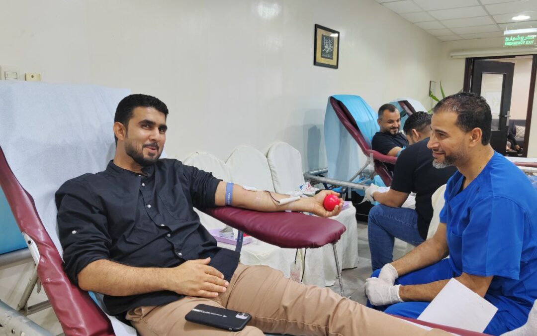 بـ173 متبرعا.. جمعية التنمية الأهلية بالحلة تختتم  حملة التبرع بالدم “بجودك أحيا 7”