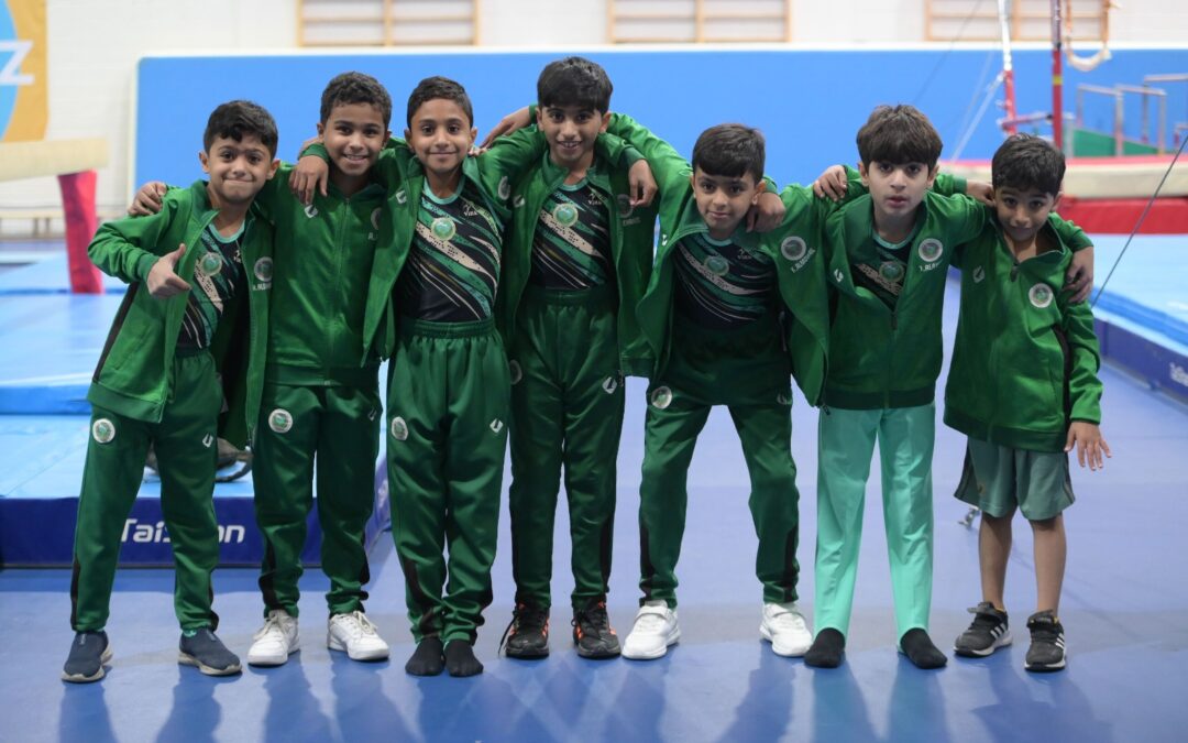 نادي السلام .. براعم الجمباز خامس المملكة