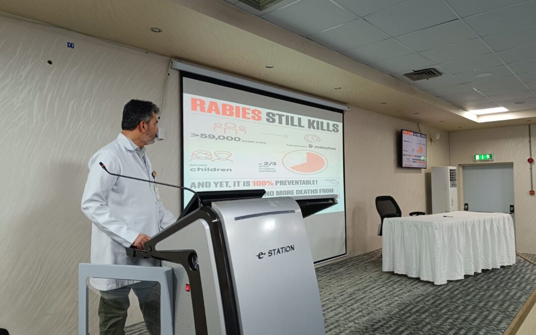 “مركزي” القطيف ينظم محاضرة توعوية عن مرض السعار