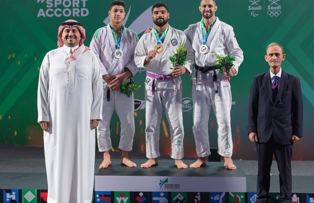 11 ميدالية سعودية في اليوم الخامس و ابن جلوي توج أبطال الجوجيتسو في دورة الألعاب العالمية القتالية