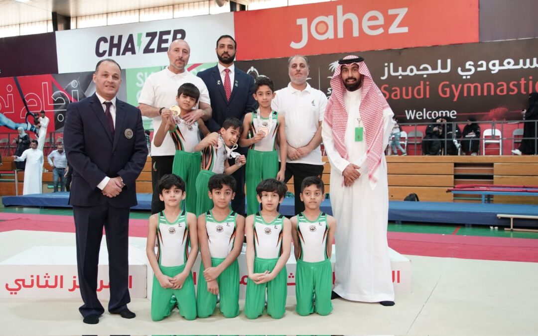 جمباز النور يتألق في بطولة المملكة للبراعم (أ)