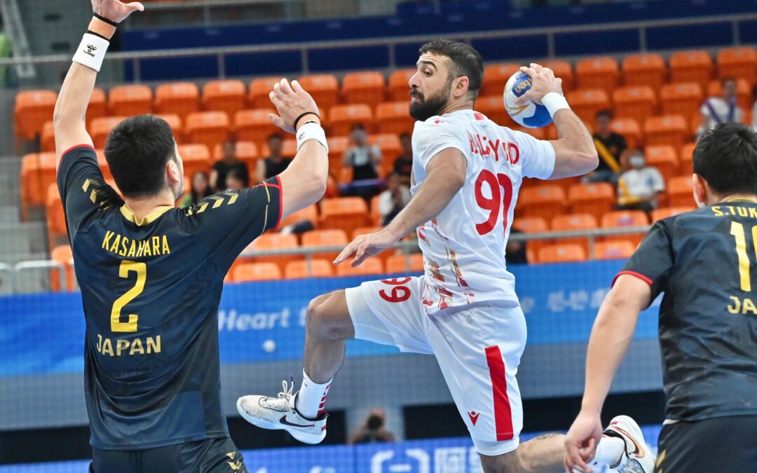 على جراح اليابان .. أحمر اليد البحريني يتأهل إلى نهائي الآسياد