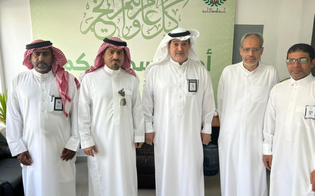 رئيس مركز صفوى يزور جمعية الصفا الخيرية