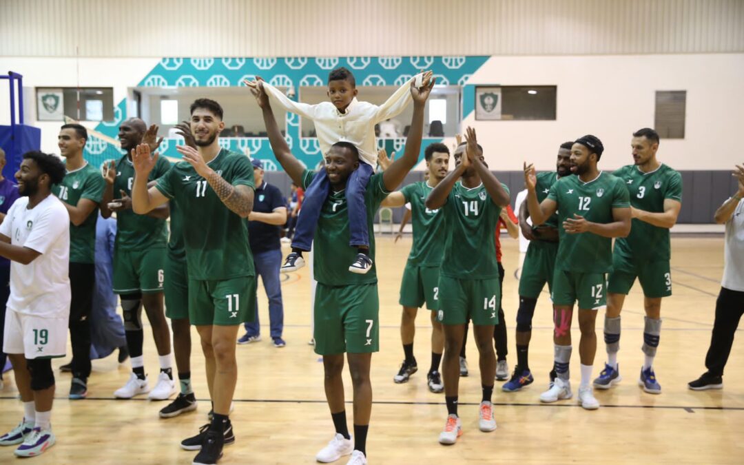 طائرة الاهلي تتصدر وسط ملاحقة الهلال والفيصلي والابتسام