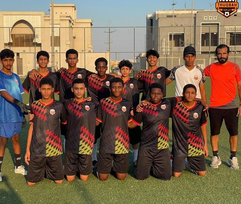 فريق براعم الثقبة يدك شباك فريق أكاديمية النجوم بــ 10 أهداف