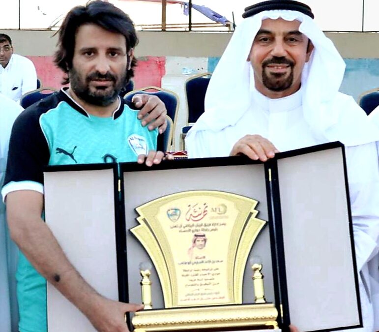 بتوجيه من الرئيس : تكريم و مناورة فريق الريان الرياضي بالأحساء