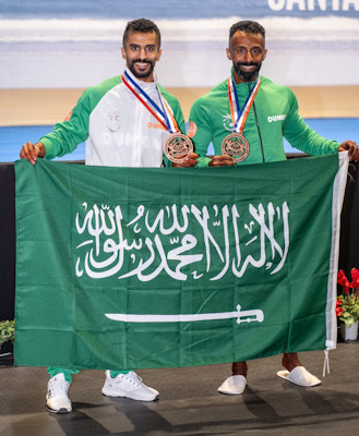 هتان بخاري يحقق برونزية العالم في بطولة العالم لكمال الأجسام في إسبانيا ونايف الباشا سادسا