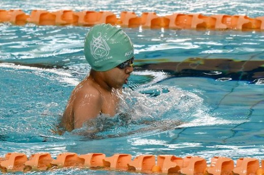 سباحة السلام سادس بطولة المملكة للمجري القصير