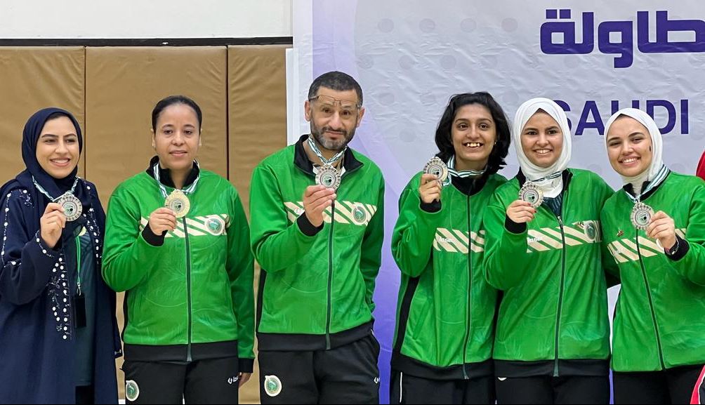 سيدات طاولة السلام الثاني في الدوري الممتاز