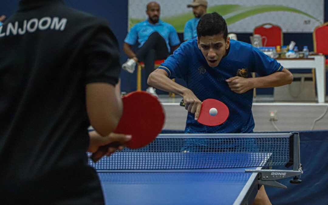 طاولة ناشئي الجيل (رجال) تتأهل إلى بطولة الـممـلكة