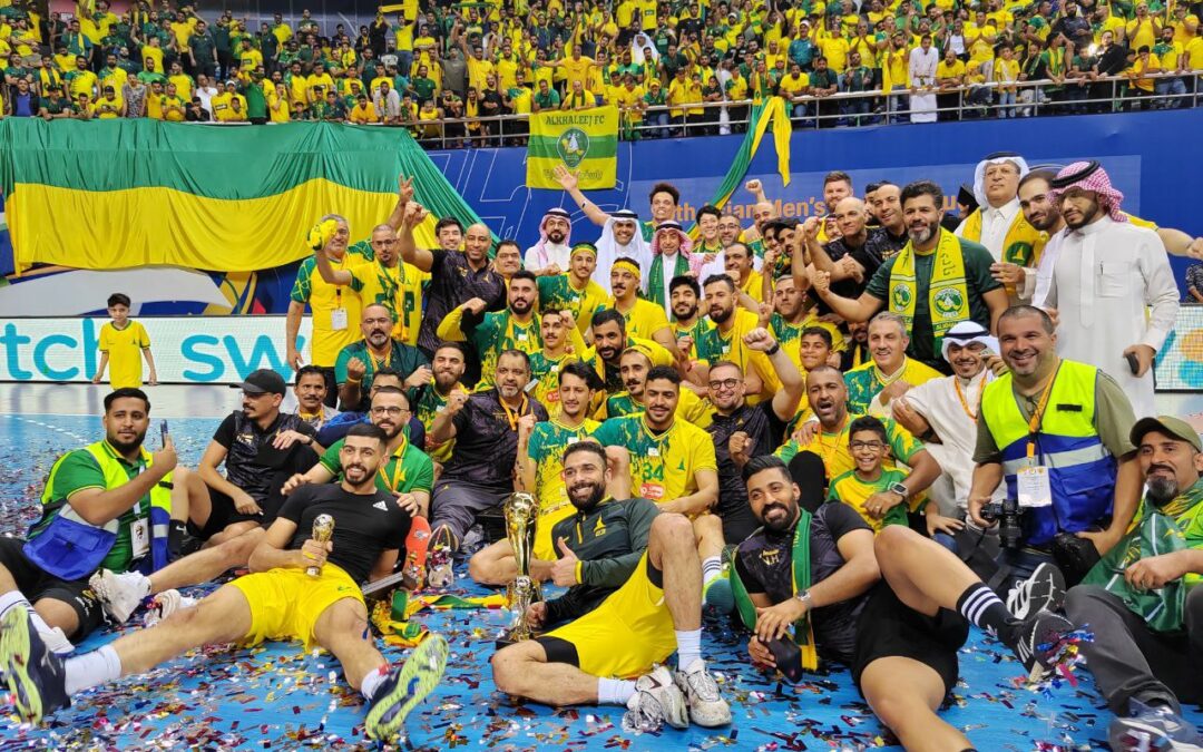 حقق لقبه القاري الأول على حساب العربي القطري الخليج السعودي بطلاً لآسيوية اليد..