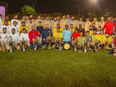 اللواء الركن صالح العريفي يرعى الحفل الختامي لبطولة الحرس الوطني بالقطاع الشرقي للألعاب المختلفة ويتوج الأبطال