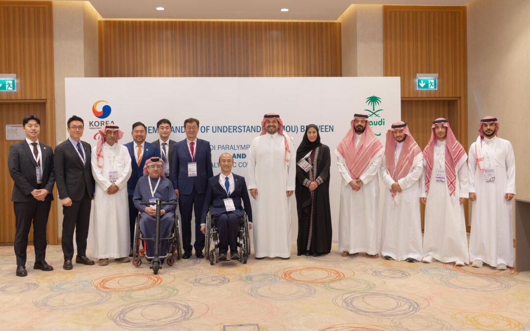 البارالمبية الاسيوية تكرم الفيصل.. وبن جلوي يوقع اتفاقيه مع الكوريين في افتتاح أعمال المؤتمر والجمعية العمومية الانتخابية للجنة البارالمبية الاسيوية