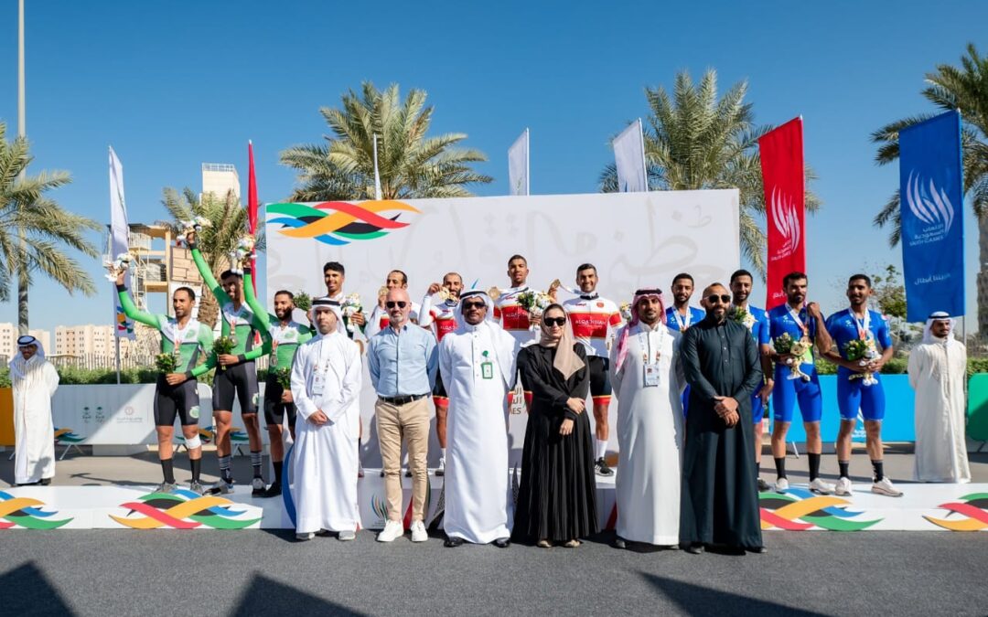 دراجات السلام تحصد فضية الألعاب السعودية