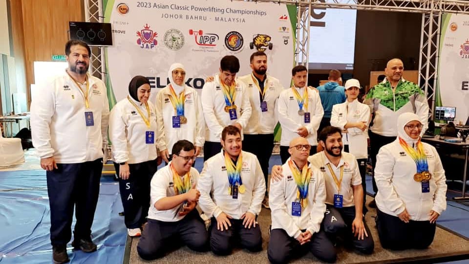 المنتخب السعودي للاولمبياد الخاصة يحقق 20 ميدالية ذهبية و 8 فضيات في “البطولة الآسيوية الكلاسيكية للقوة البدنية في ماليزيا”