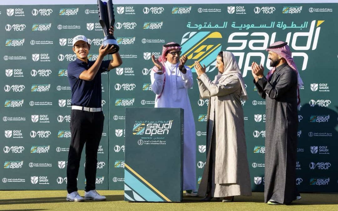 التايلاندي بوريبونسوب يتوج ببطولة السعودية المفتوحة للغولف المقدمة من صندوق الاستثمارات العامة