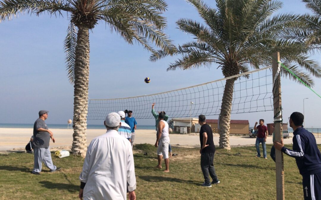 رحلة بحرية تجمع بر الفيصلية بمركز بر حي الملك فهد بالهفوف .